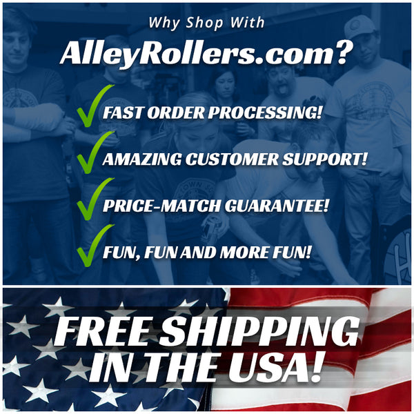 Free shipping in the USA by Alleyrollers